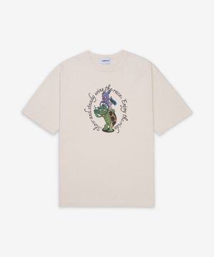 슬로우앤스테디 반소매 티셔츠 - 오프화이트 / 1211532911