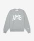 AMB 그래픽 로고 크루넥 맨투맨 - 그레이 / 1211533215