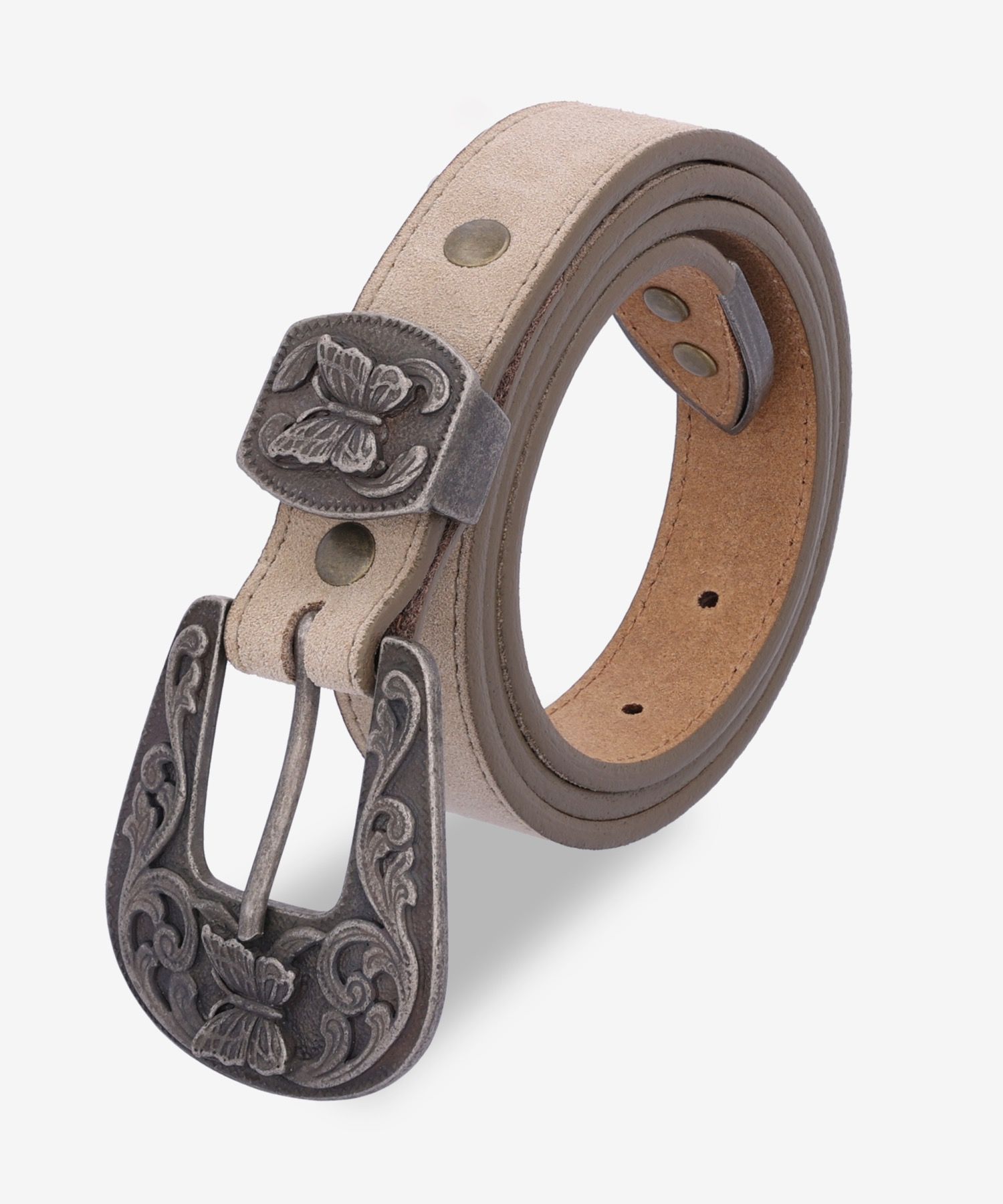 MUSINSA | NEEDLES Papillon Western Tip Belt - Top / QV028TAUPE