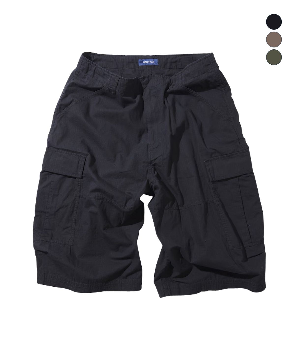 노티카(NAUTICA) 슈퍼 와이드 커브 카고 숏팬츠 JSP7655