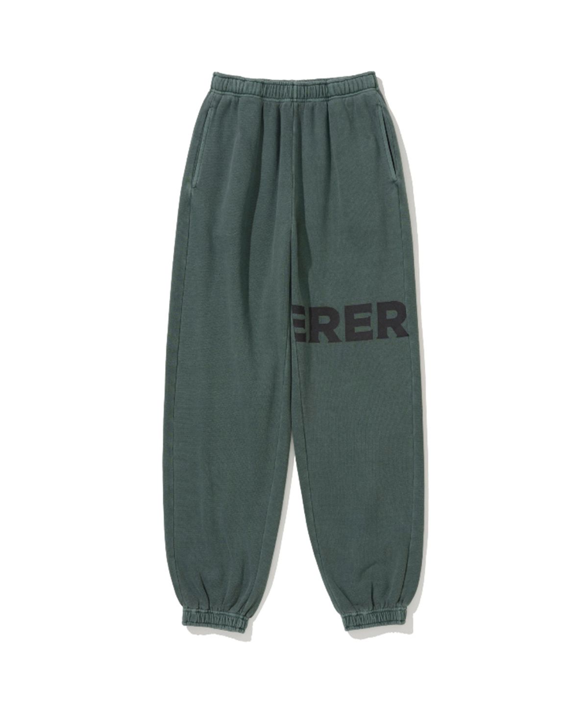 에르에르(ERER) [UN] ERER Sweat Joggers Pants Green