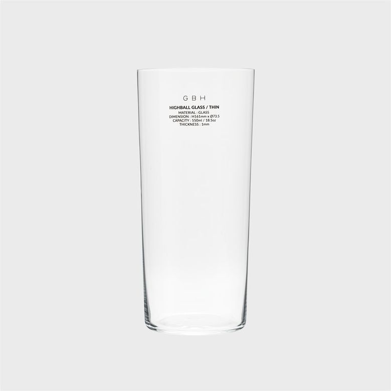 GBH HOME HIGHBALL GLASS THIN