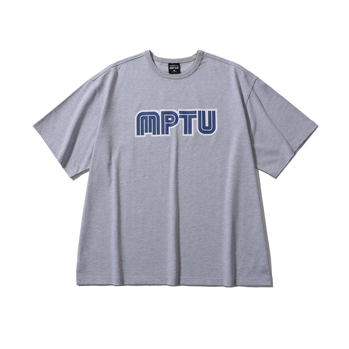 엠피티유(MPTU) [SS25] MPTU LOGO S/S SHIRT / HEATHER GRAY