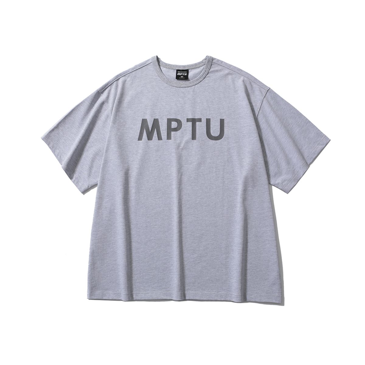엠피티유(MPTU) [SS25] FITNESS LOGO S/S SHIRT / HEATHER GRAY