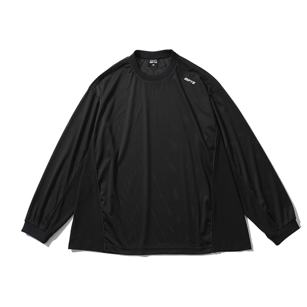 엠피티유(MPTU) [SS25] TRAINING MESH TOP / BLACK