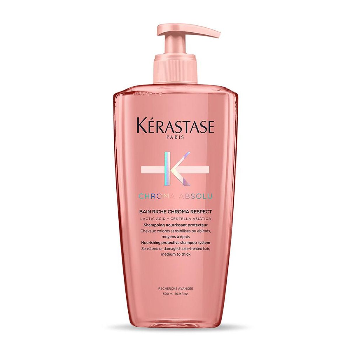 케라스타즈(KERASTASE) 방 크로마 압솔뤼 샴푸 500ml [손상 컬러 모발용 샴푸]