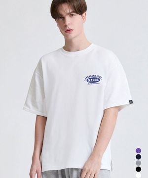 STANDARD 로고 프린팅 오버핏 반팔 티셔츠 5color