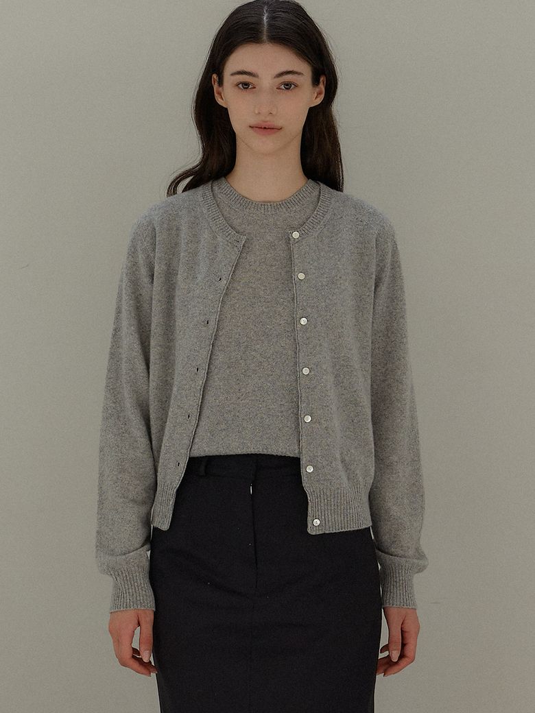 Wholegarment cardigan
