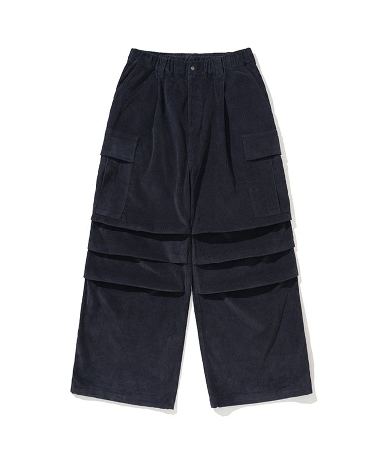 [UN] Corduroy Utility Carpenter Pants Navy