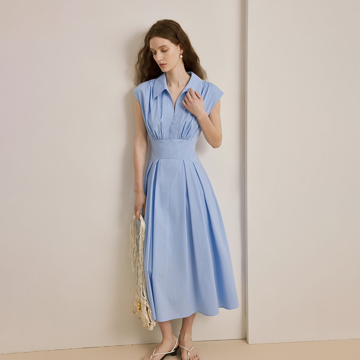 와이와이아이엠(YYIAM) YY_Summer slim a-line dress_2color