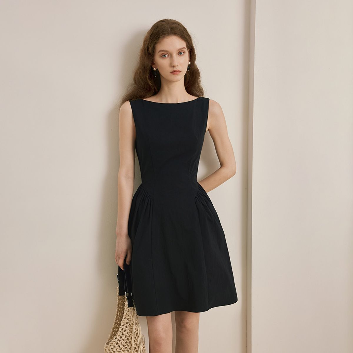 와이와이아이엠(YYIAM) YY_Umbrella waist dress_2color