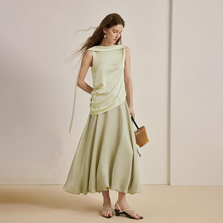 YY_Temperament cloud puffy skirt_3color