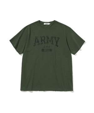[UN] ARMY Graffiti T-Shirt Khaki