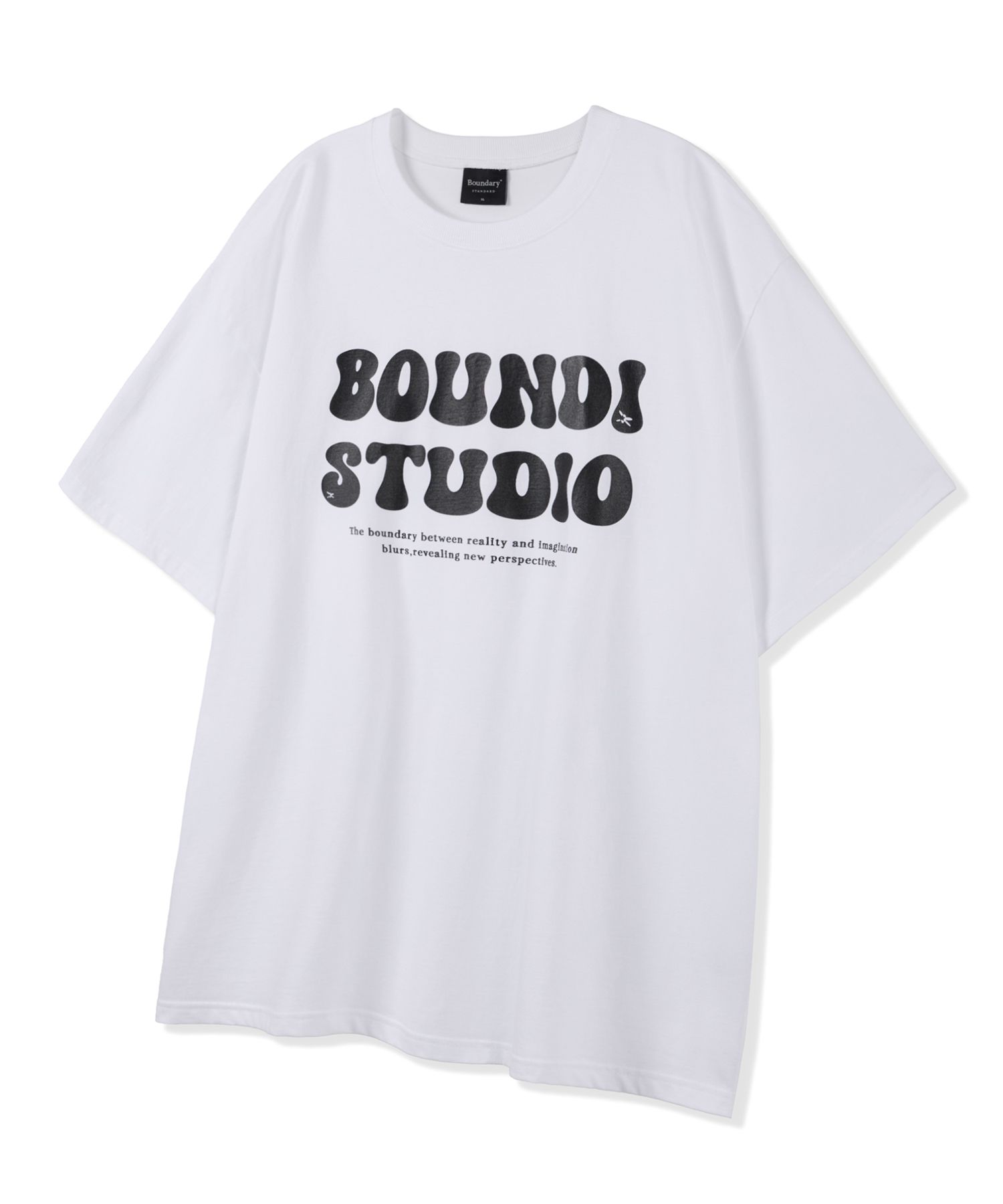 【MODERNIF】Blanc Overfit Short Sleeve T-shirt MUSINSA | BOUNDARY Soft Cotton Overfit Bound Studio Short