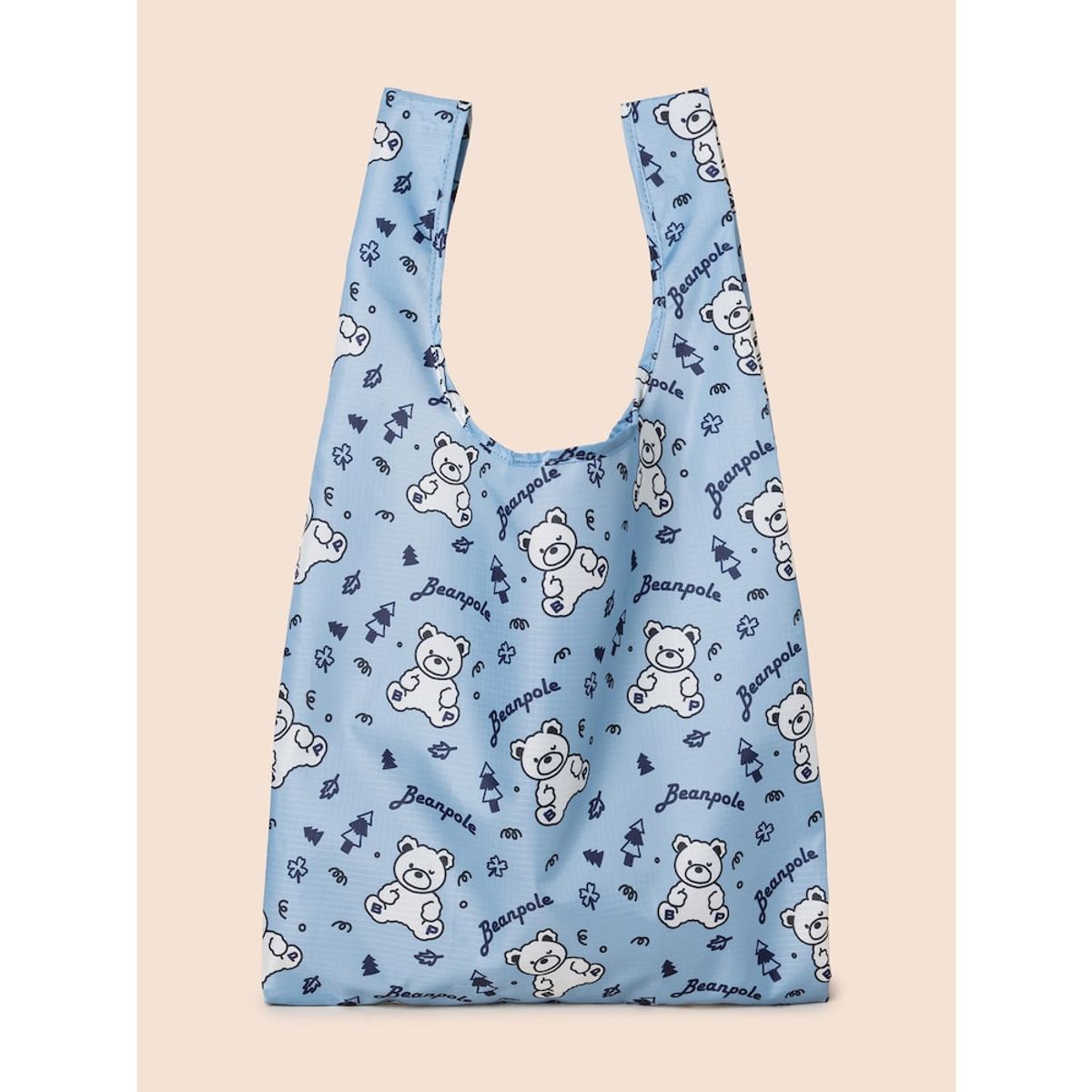 빈폴 키즈(BEANPOLE KIDS) 폴키 그래픽 패커블 백  스카이 블루 (BI51D2U91Q)