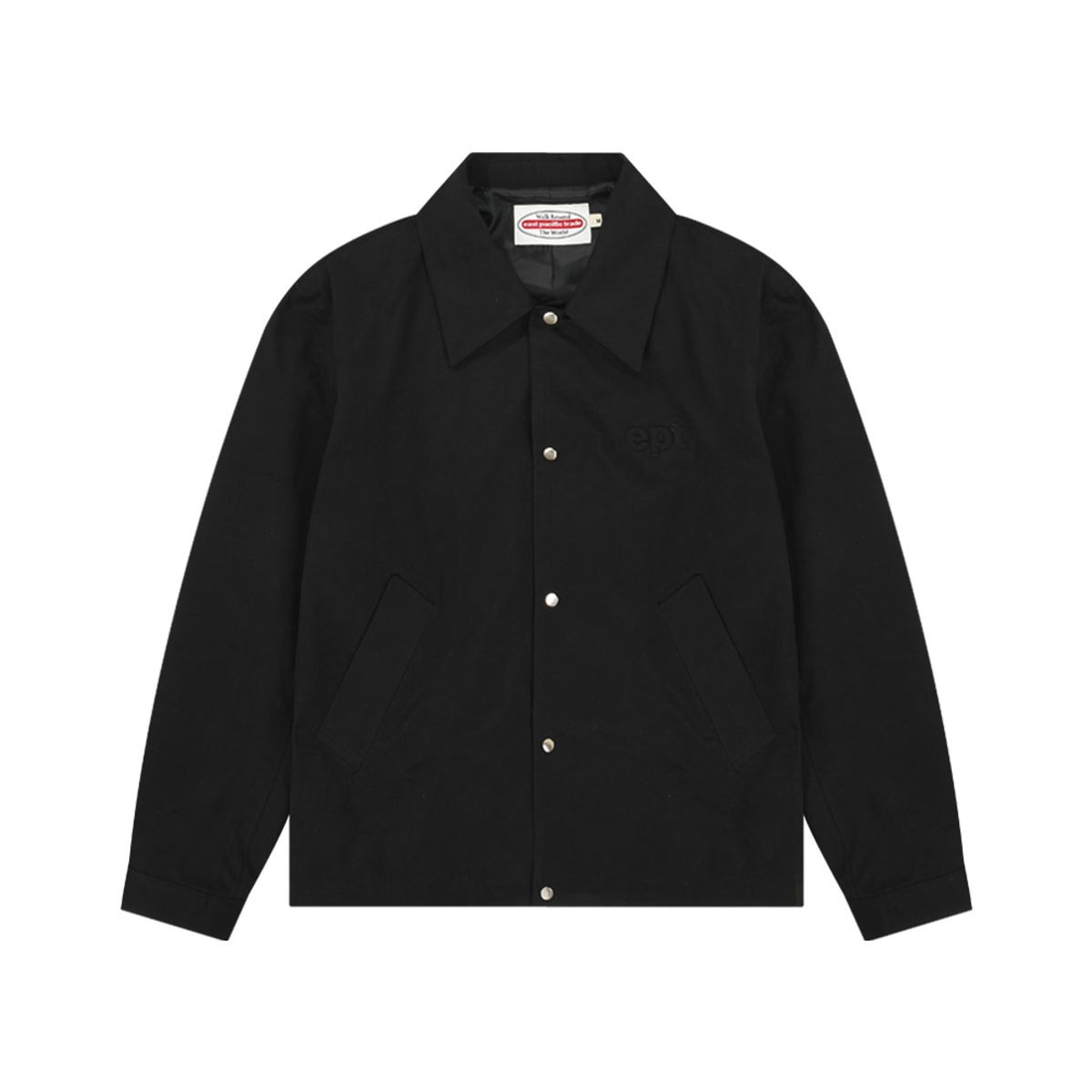 이피티(EPT) PATCH COLLAR JACKET (BLACK)