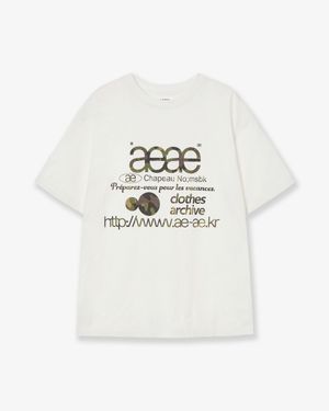 WEB LOGO T-SHIRTS [WHITE/CAMO]