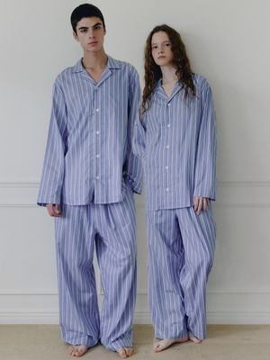 테이크 코튼 파자마 커플 세트 6colors