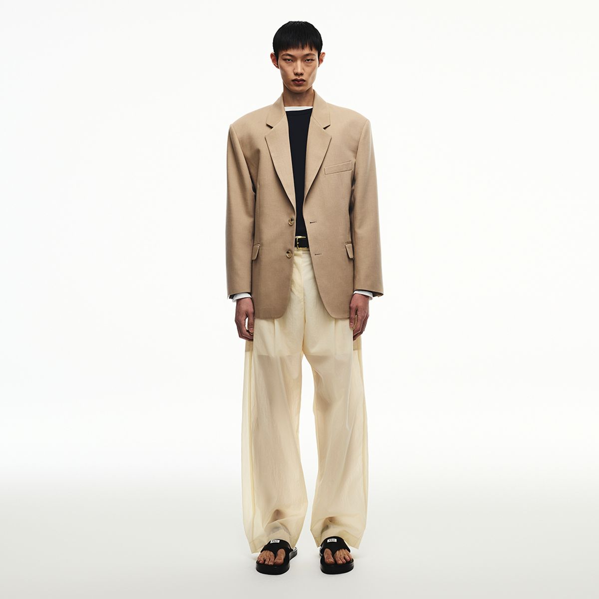 유지(YUJI) MENS BLOOMING SINGLE TAILORED JACKET