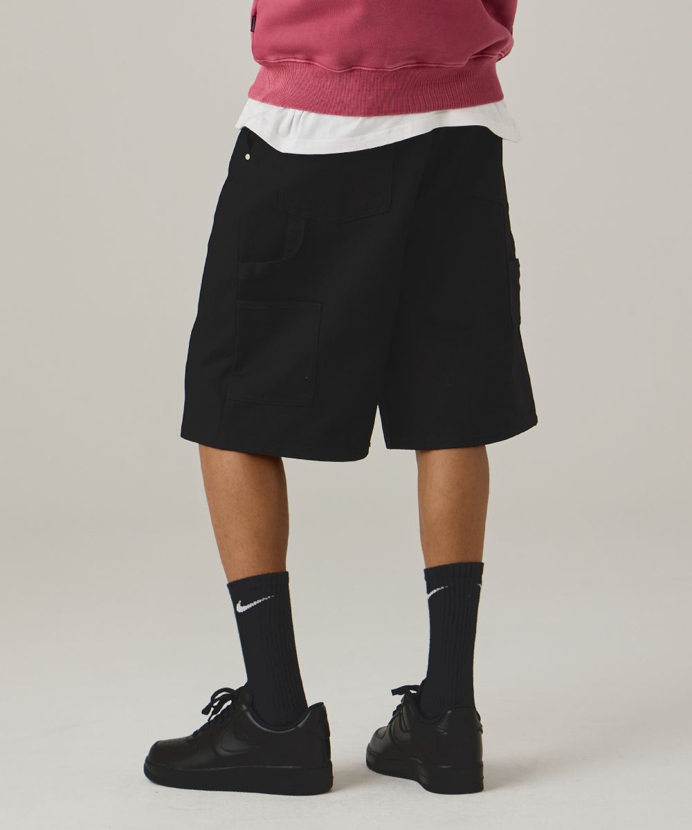 ハーフ・ショートパンツ Cotton Carpenter Bermuda Pants Black THE NORTH FACE ジーンズ 日本未展開モデル ザ・ノースフェイス