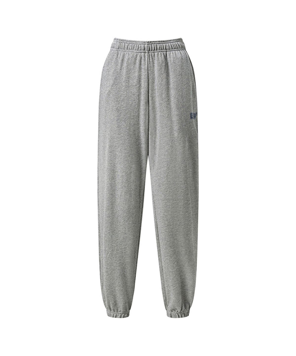 에르에르(ERER) Vintage printed jogger pants Melange Gray