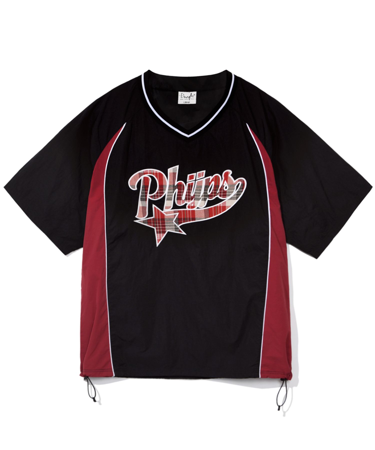 ★ Phyps Department★ Check Startail String Short Sleeve T- MUSINSA公式 | PHYPS Check Startail String Short Sleeve T