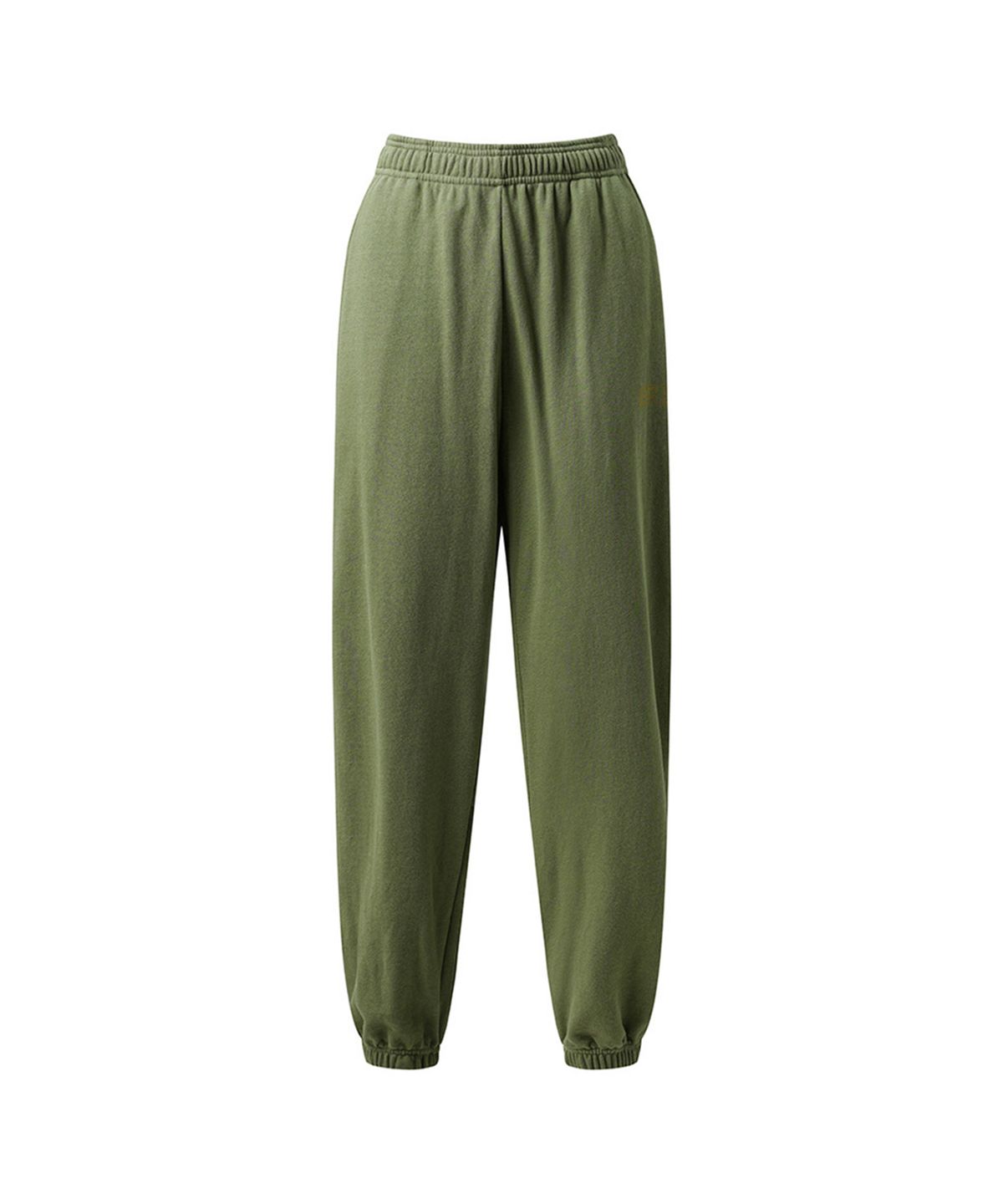 에르에르(ERER) Vintage printed jogger pants Khaki