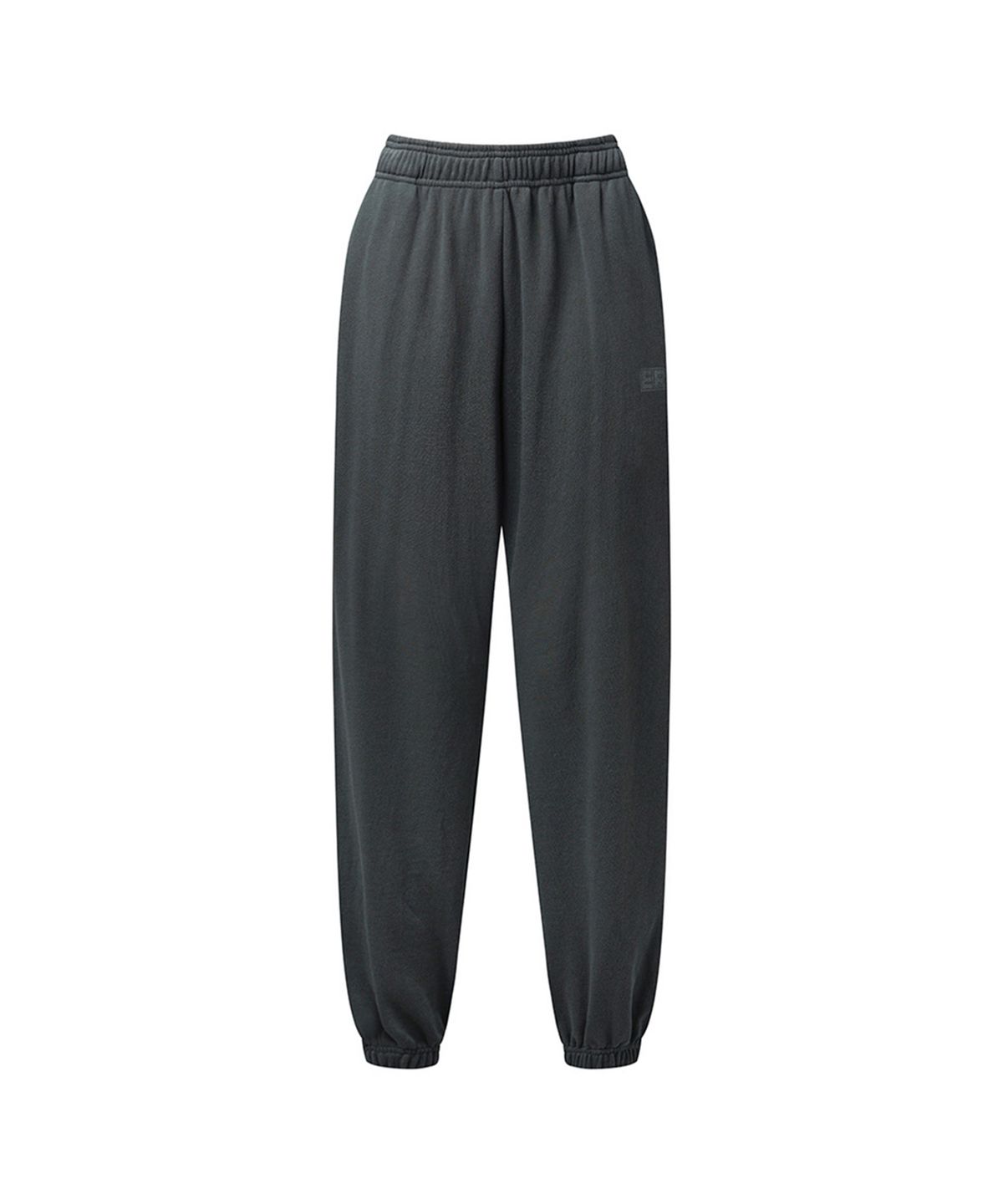 에르에르(ERER) Vintage printed jogger pants Charcoal