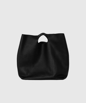 SIMPLE LEATHER BAG_BLACK