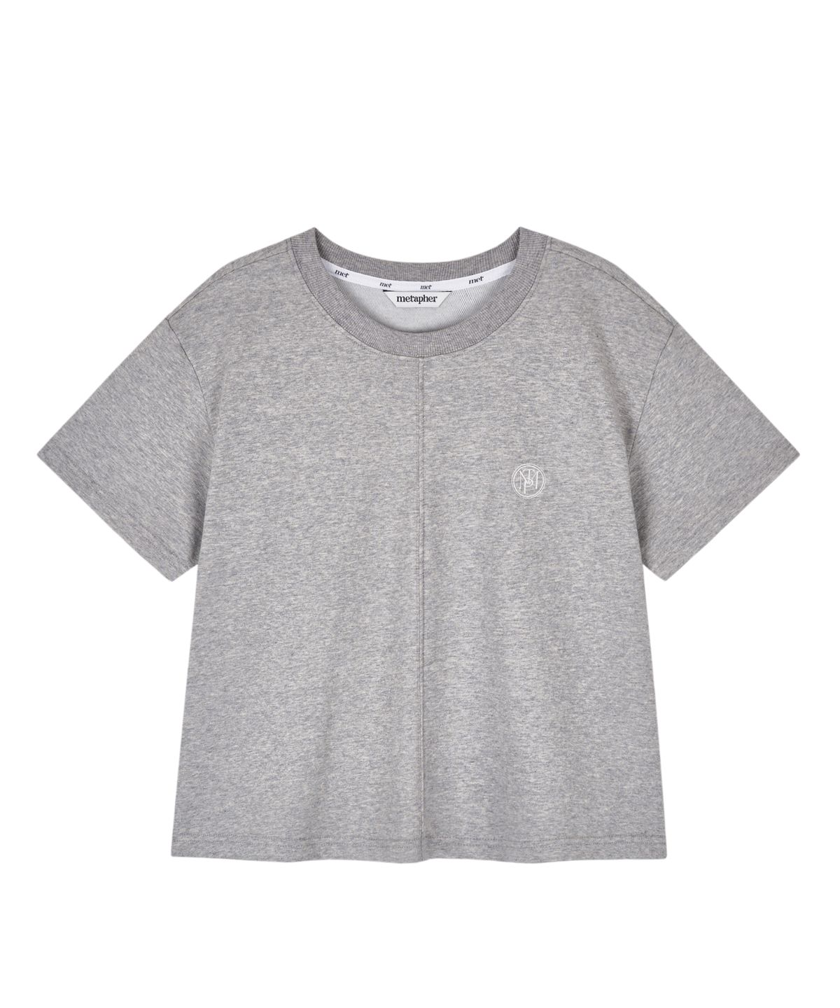 메타퍼(METAPHER) MET 데일리 모던 티셔츠 데일리 그레이