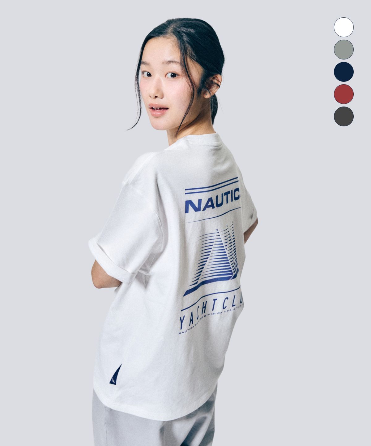 노티카(NAUTICA) 스프린트 포스터 티셔츠(4colors) NTS4856