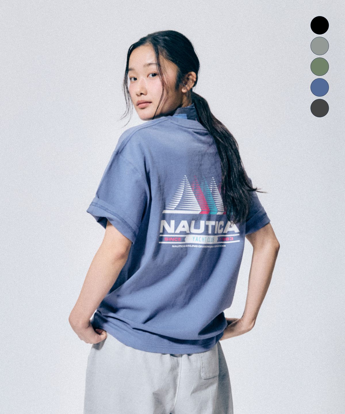노티카(NAUTICA) 스프린트 레이싱 티셔츠(4colors) NTS4866