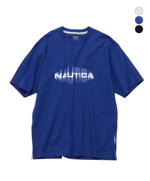 웨이브 로고 티셔츠