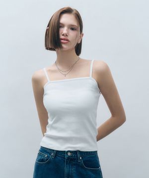 리브드 베이직 코튼 슬리브리스 MDTS079_4 Colors