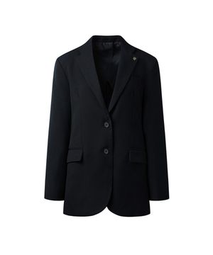 Star rivet basic jacket Black