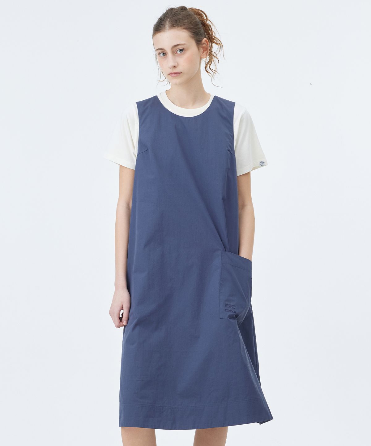 아웃도어 프로덕츠(OUTDOOR PRODUCTS) W LAYER SLEEVELESS ONE PIECE (DEEP BLUE)