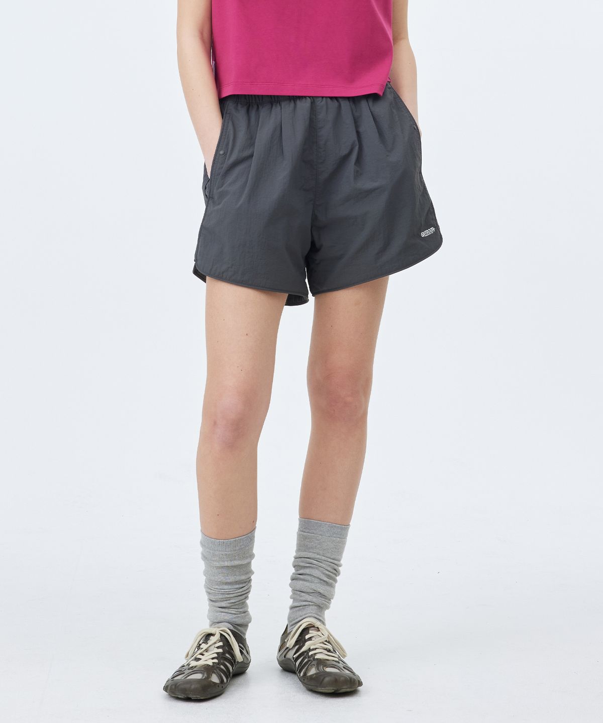 아웃도어 프로덕츠(OUTDOOR PRODUCTS) W REY SHORTS (CHARCOAL)