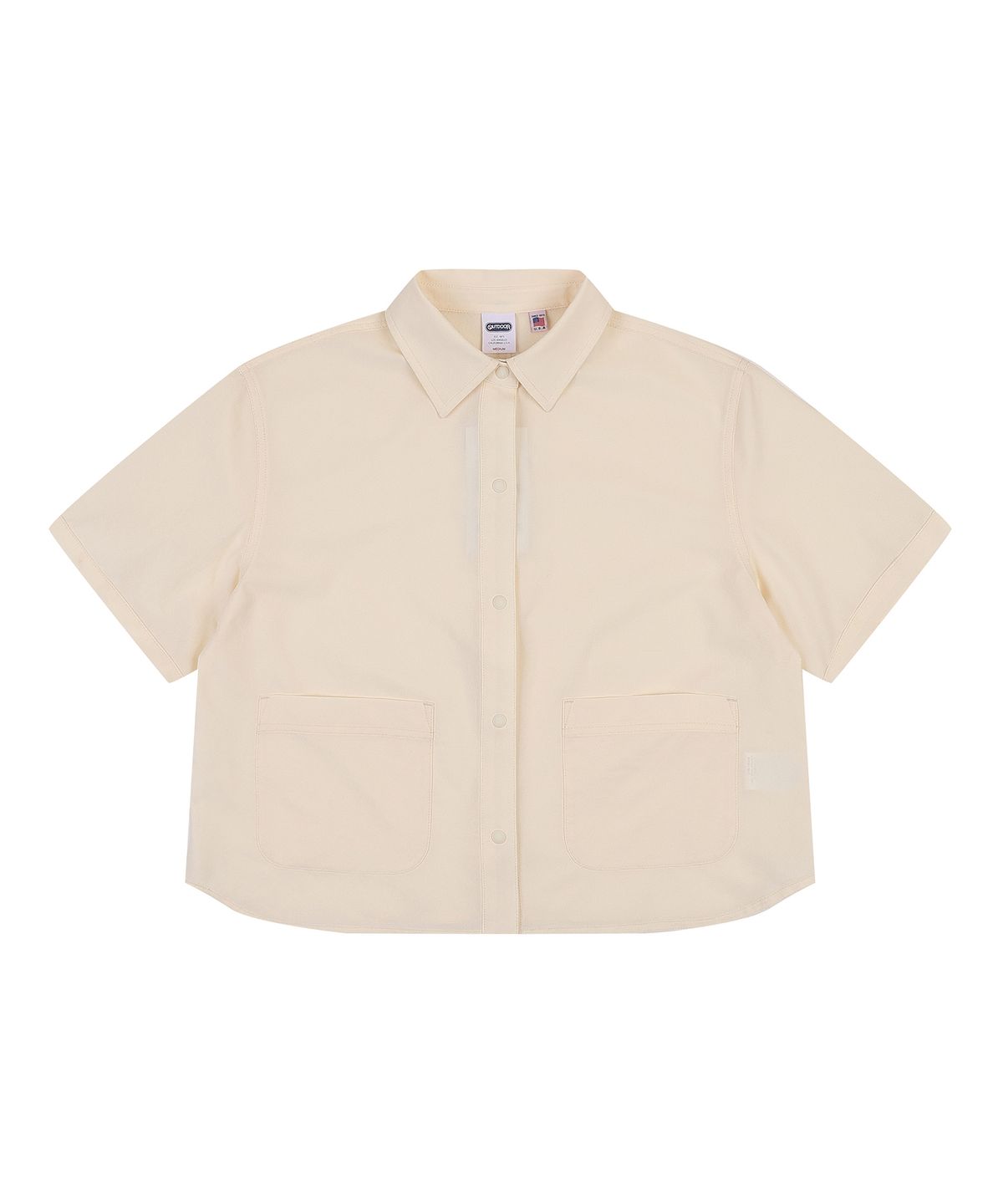 아웃도어 프로덕츠(OUTDOOR PRODUCTS) W NYLON HALF SLEEVE JACKET (IVORY)