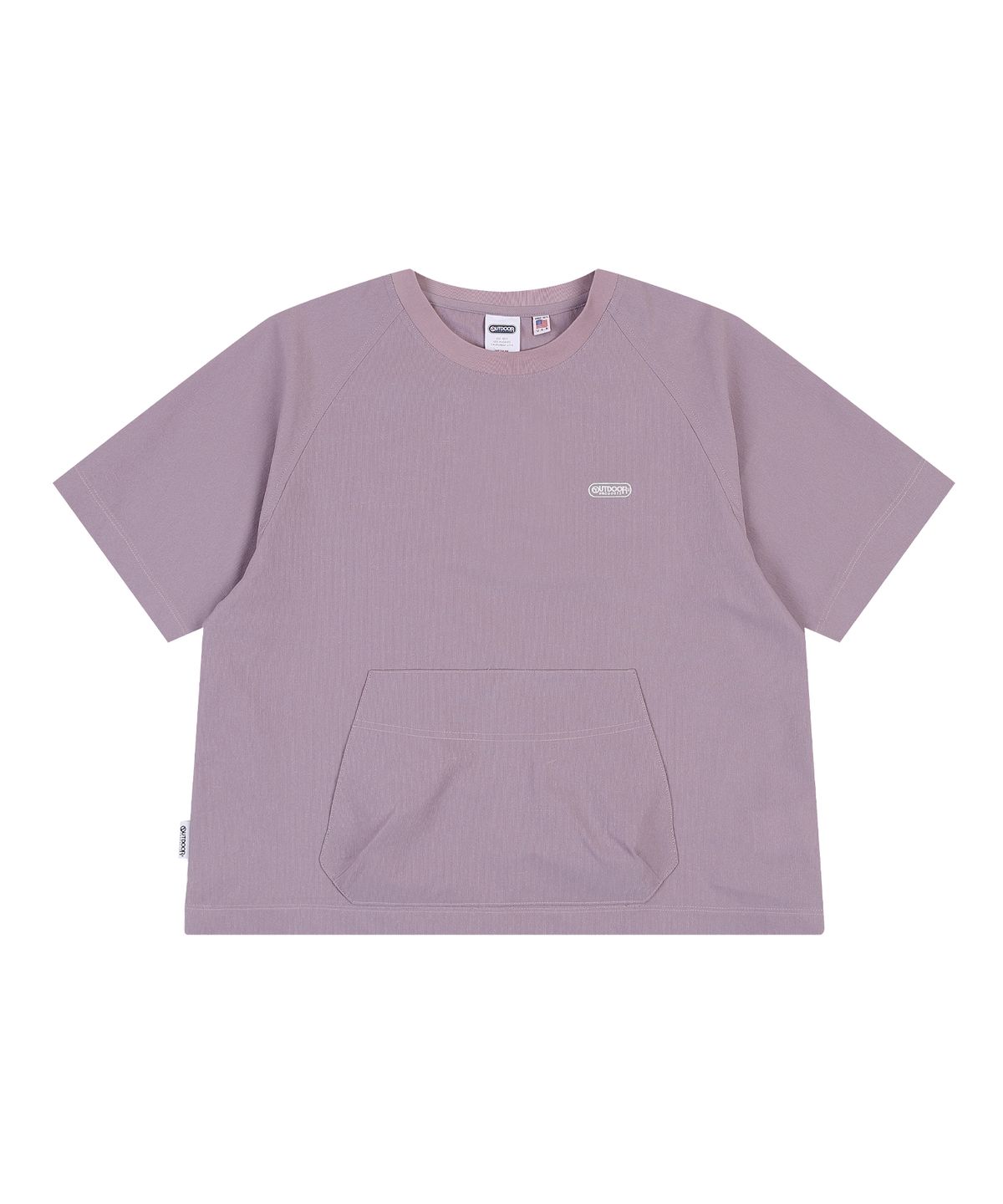 아웃도어 프로덕츠(OUTDOOR PRODUCTS) W ROUND NECK T-SHIRTS (PURPLE)