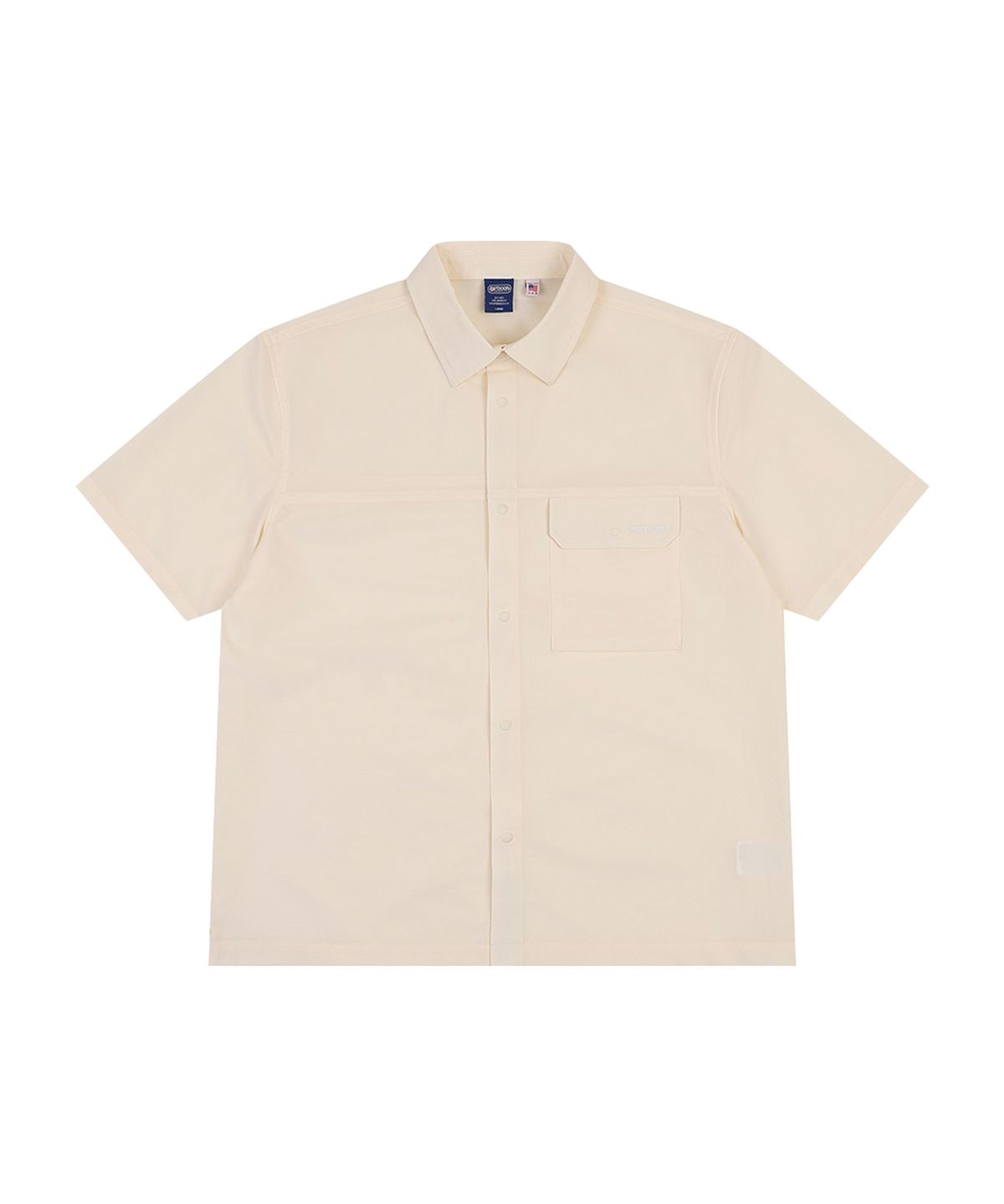아웃도어 프로덕츠(OUTDOOR PRODUCTS) AIR DOT SHORT SLEEVE SHIRT (IVORY)