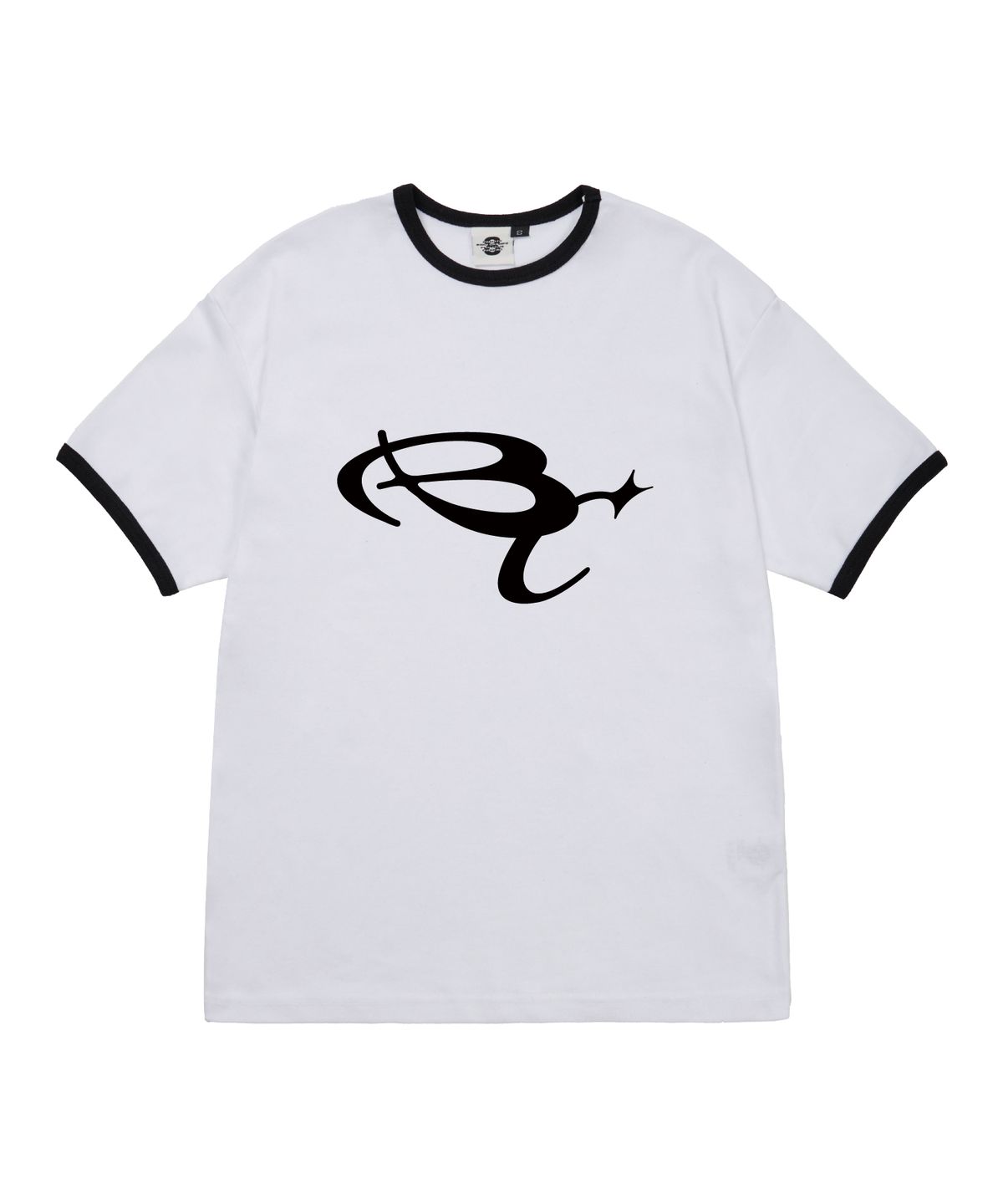 본챔스(BORN CHAMPS) [5 COLORS] BC_STAR 여성 후라이스 링거 반팔티셔츠 B25ST50