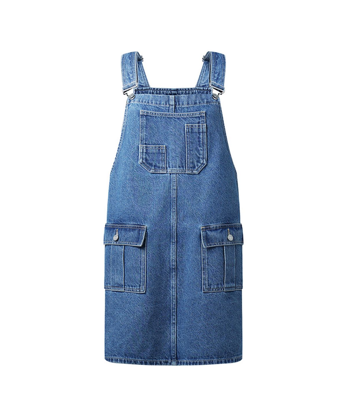 에르에르(ERER) Skirt overall Blue