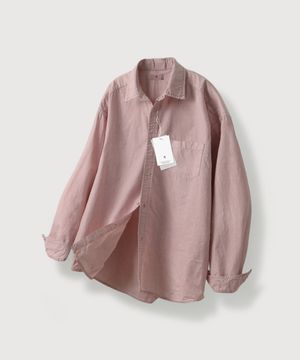 쿨웨이브 피그먼트 셔츠_Pink