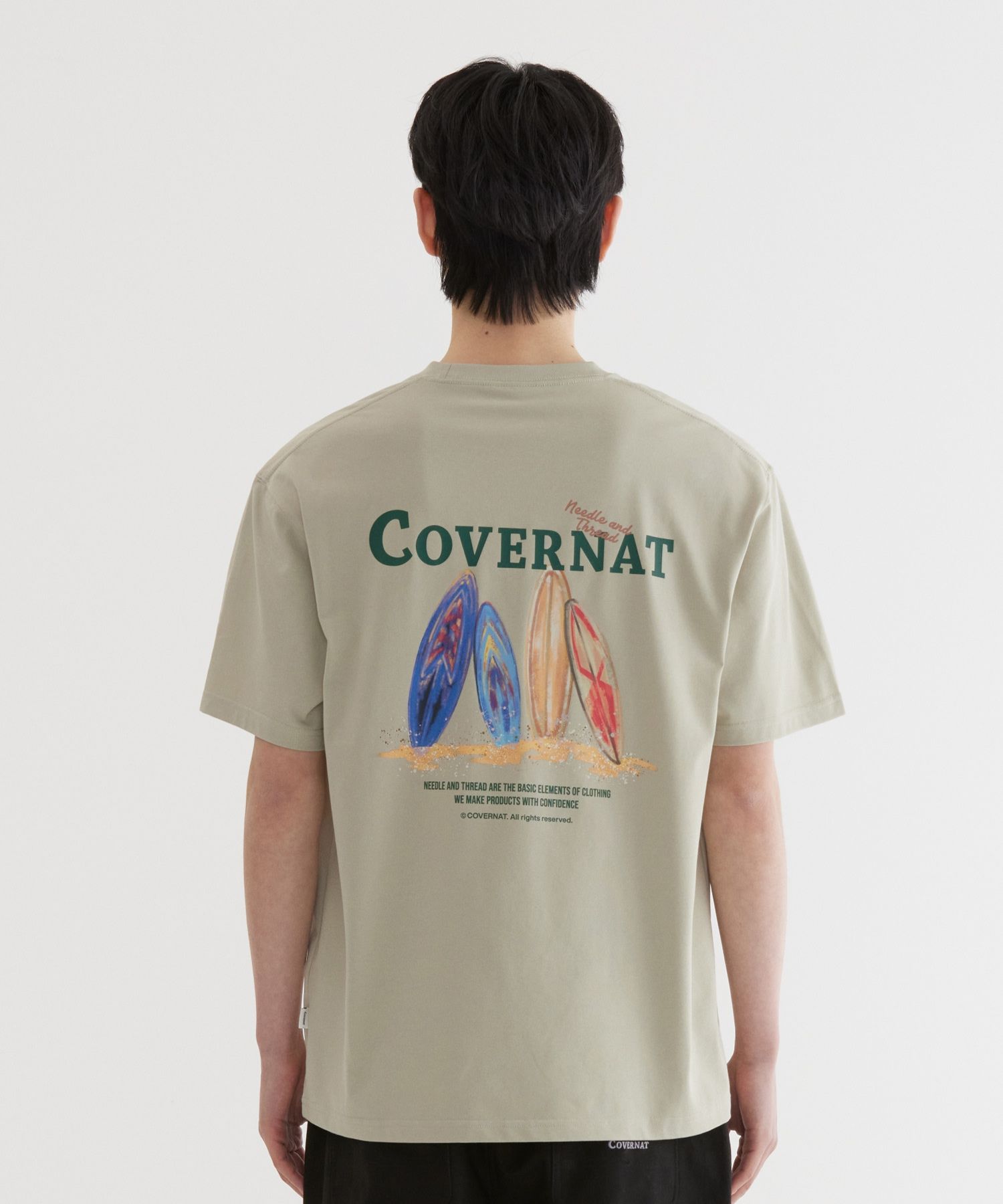 COVERNATのSupima Quad Board Graphic T-Shirt 全3色 MUSINSA公式 | COVERNAT Supima Quad Board Graphic T-Shirt