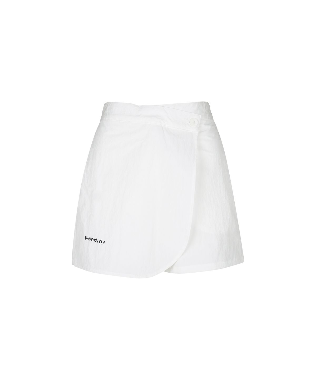 칸디니(KANDINI) 화이트 윈드 랩 팬츠