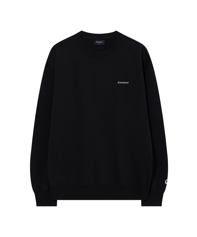 스몰 어센틱 맨투맨 Black