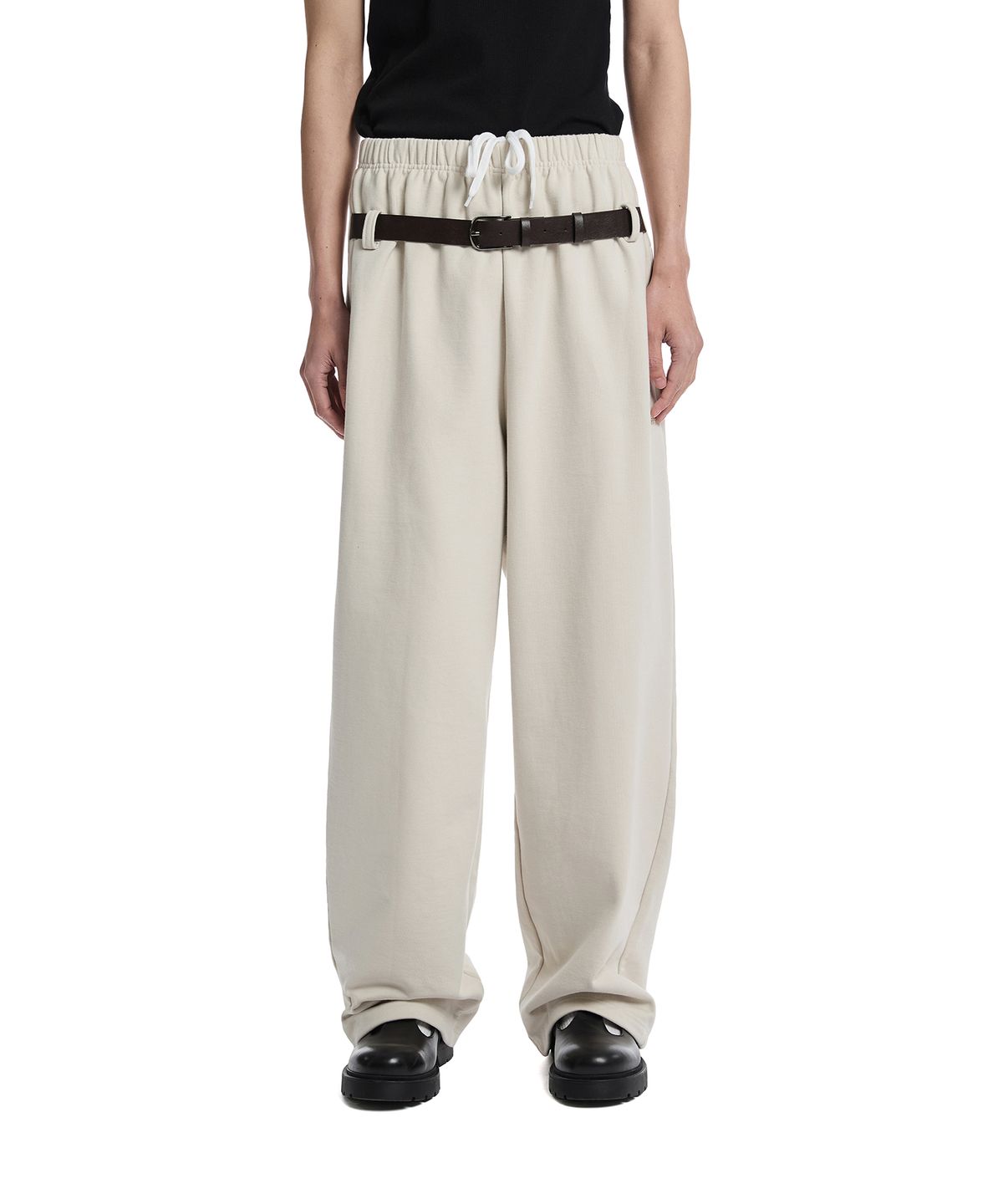 트렁크프로젝트(TRUNK PROJECT) Belted Lounge Pants_Ivory