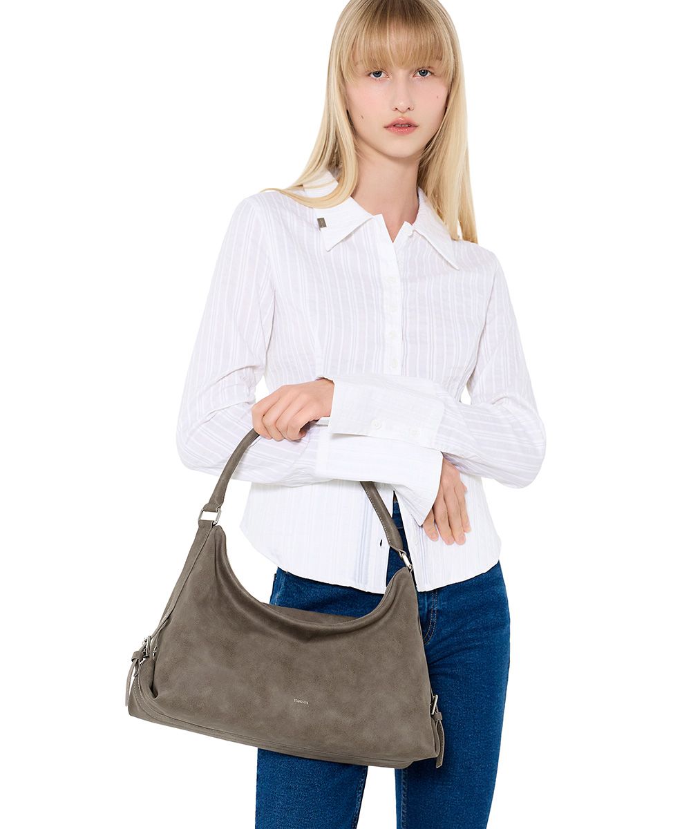韓国【STAND OIL】Mushy Bag マッシュバック バター グレー 韓国【STAND OIL】Mushy Bag マッシュバック バター グレー