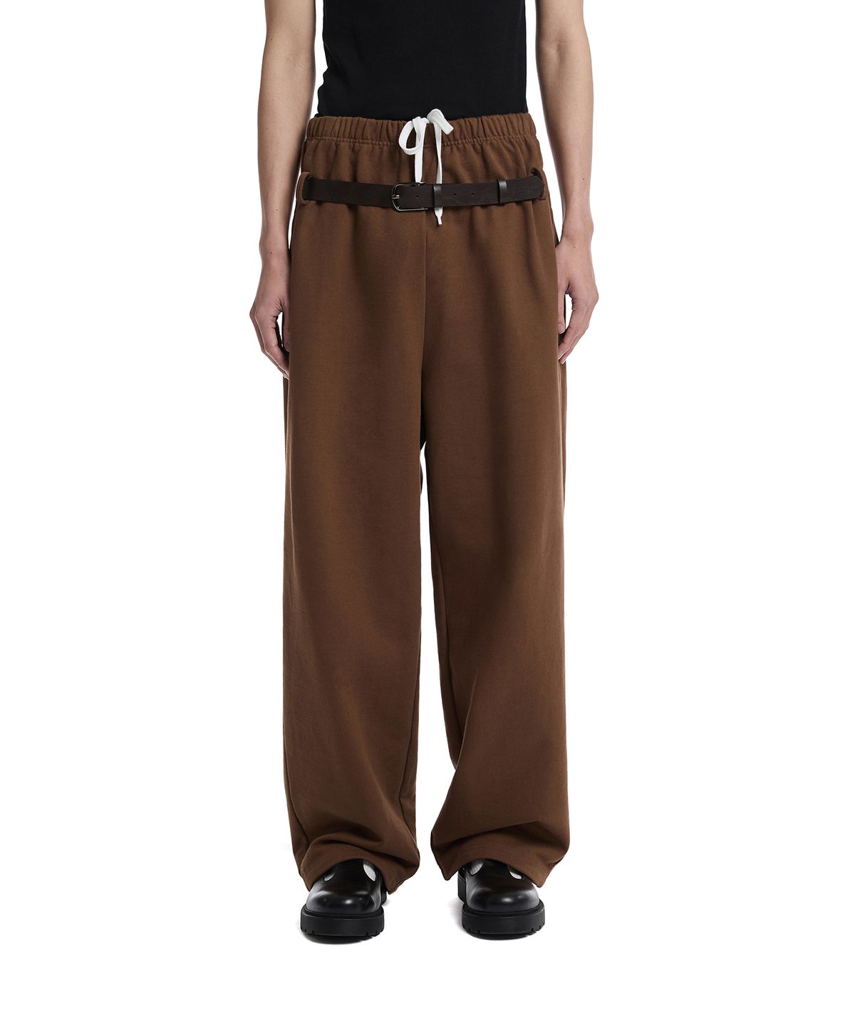 트렁크프로젝트(TRUNK PROJECT) Belted Lounge Pants_Brown