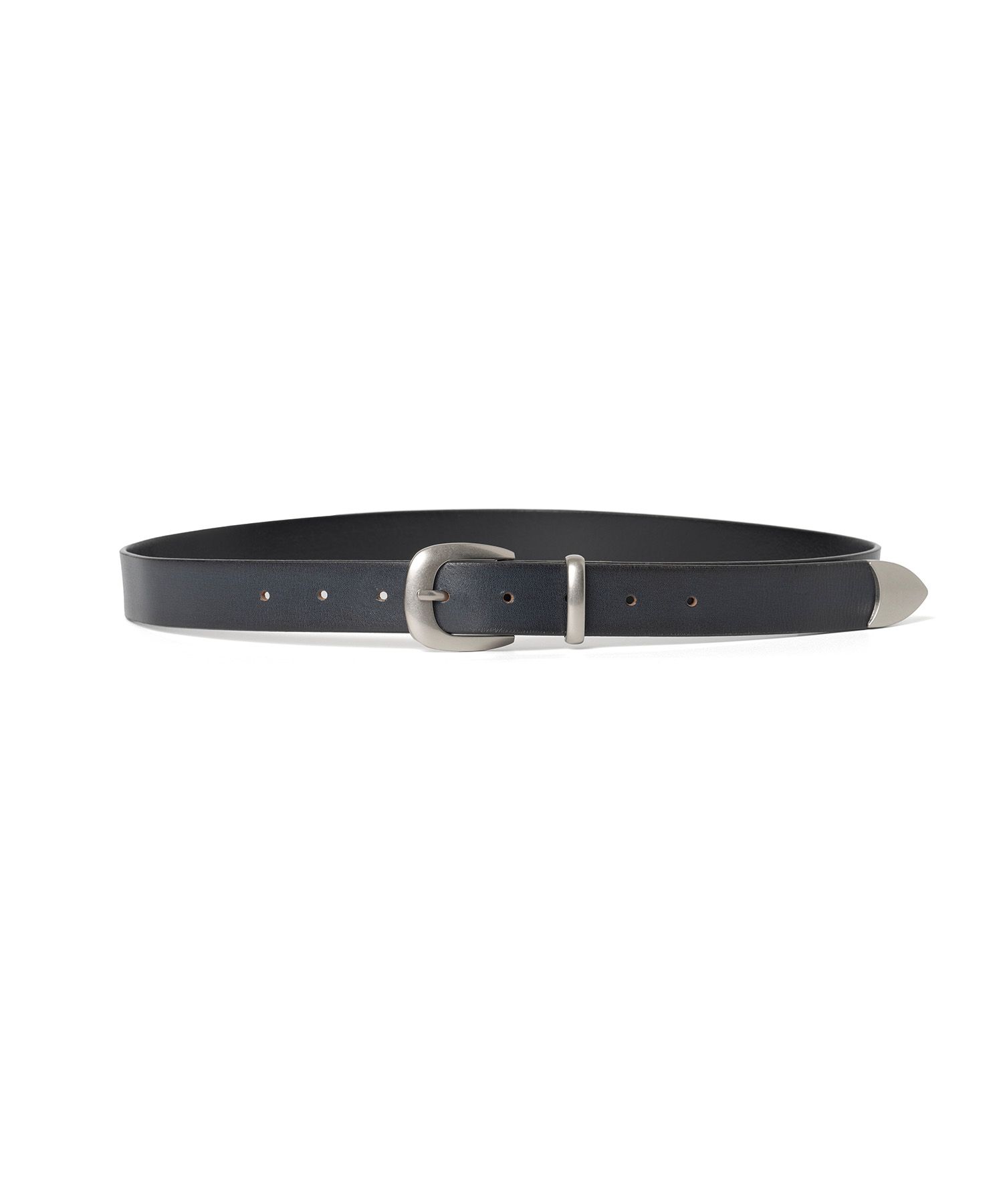 小物 archive lether belt MUSINSA | MILLO ARCHIVE Vintage Washed Leather Belt [Midnight Black]